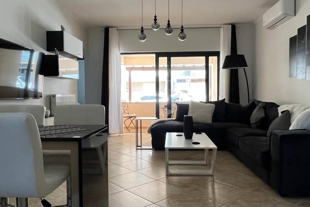 Anna Kavros Luxury Apartment Hriszí Aktí Haniá Kültér fotó